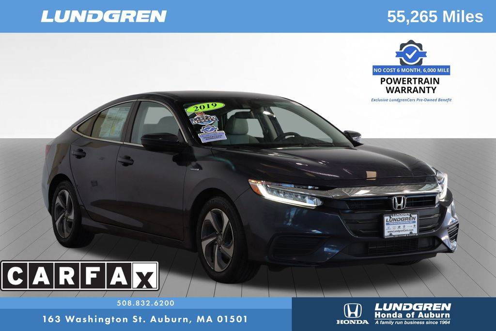 2019 Honda Insight LX — Sedan — 55,051 mi — Auburn, MA