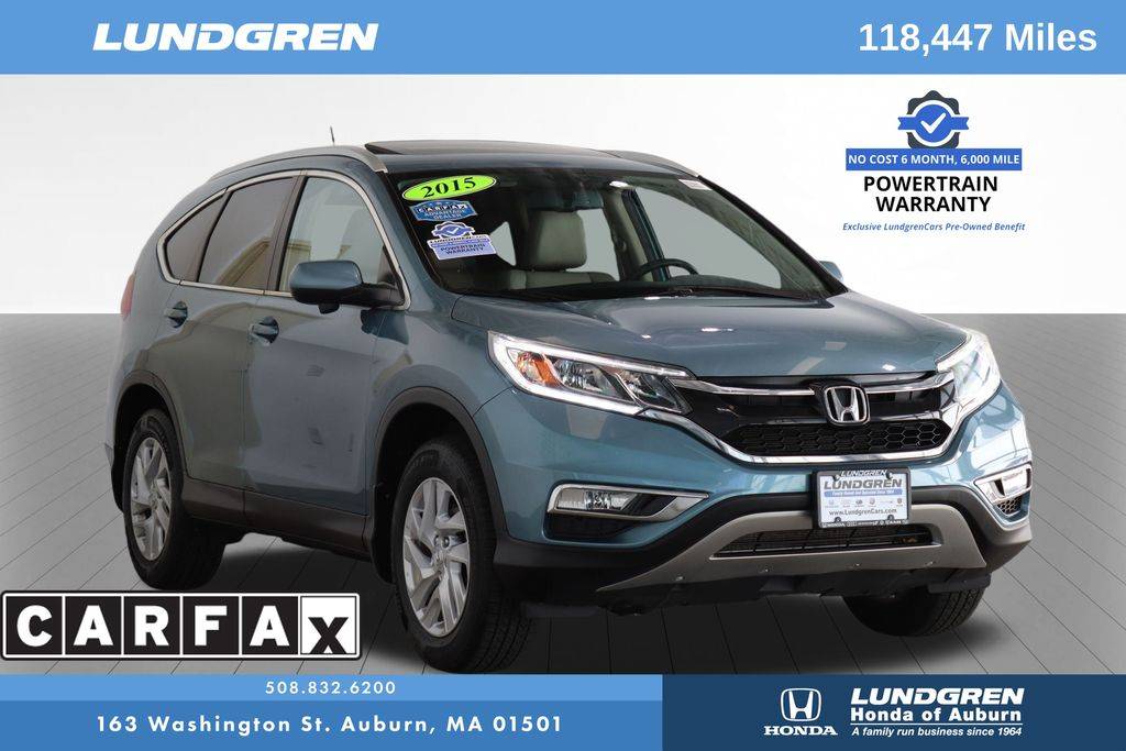 2015 Honda CR-V EX-L — SUV — 118,359 mi — Auburn, MA