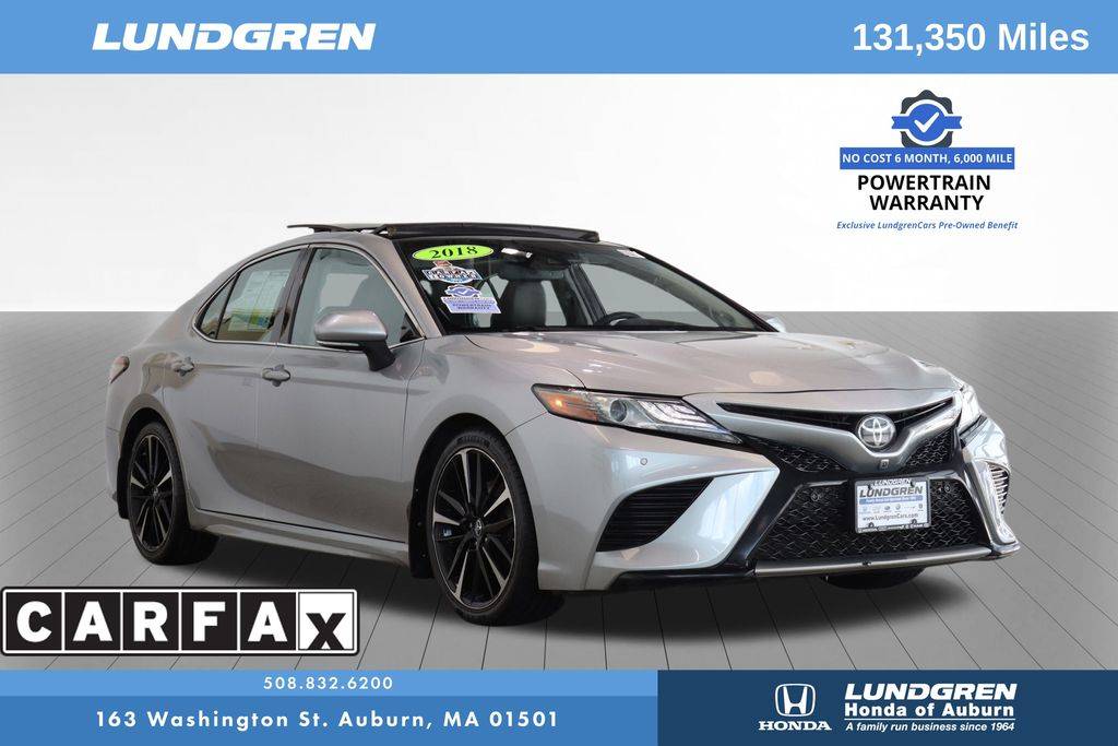 2018 Toyota Camry XSE V6 — Sedan — 131,350 mi — Auburn, MA