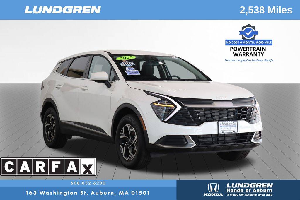 2025 Kia Sportage LX — SUV — 2,538 mi — Auburn, MA