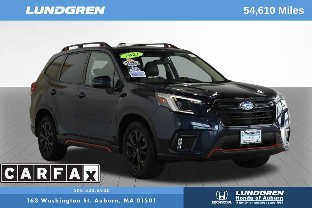 2022 Subaru Forester Sport — SUV — 54,608 mi — Auburn, MA
