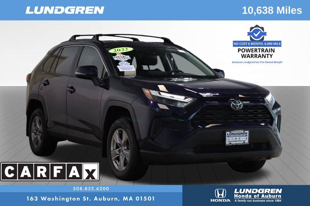 2022 Toyota RAV4 XLE — SUV — 10,638 mi — Auburn, MA