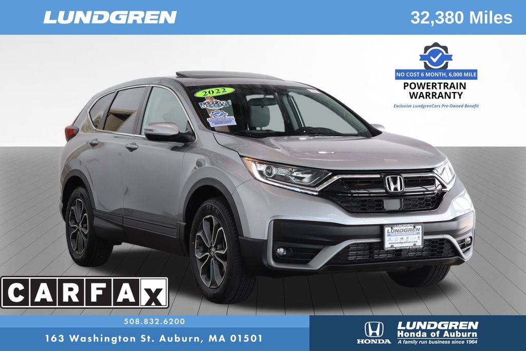 2022 Honda CR-V EX — SUV — 32,380 mi — Auburn, MA