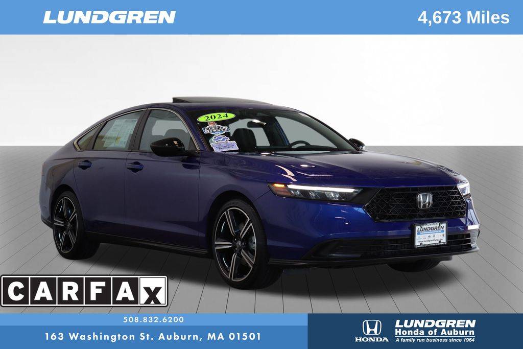 2024 Honda Accord Hybrid Sport — Sedan — 4,673 mi — Auburn, MA