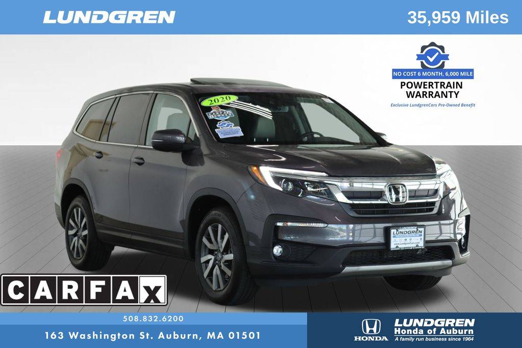 2020 Honda Pilot EX-L — SUV — 35,959 mi — Auburn, MA