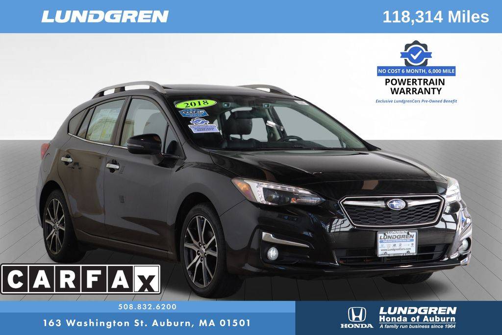 2018 Subaru Impreza 2.0i Limited — Hatchback — 118,314 mi — Auburn, MA
