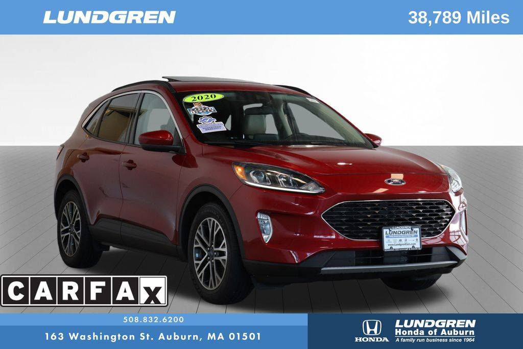 2020 Ford Escape SEL — SUV — 38,789 mi — Auburn, MA