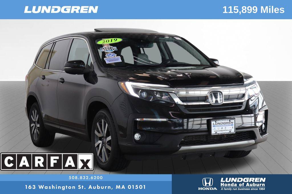 2019 Honda Pilot EX-L — SUV — 115,688 mi — Auburn, MA