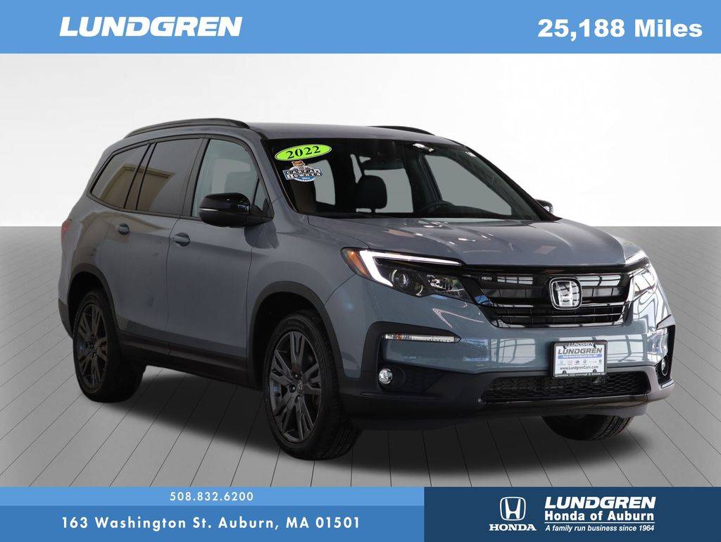 2022 Honda Pilot Sport — SUV — 25,188 mi — Auburn, MA