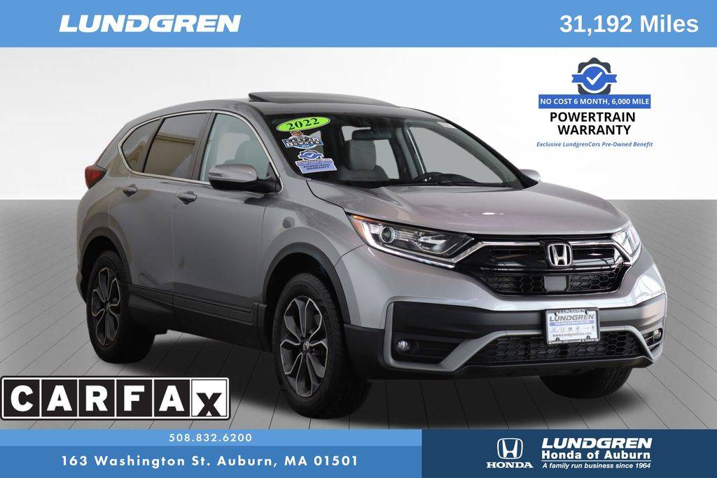 2022 Honda CR-V EX — SUV — 30,948 mi — Auburn, MA