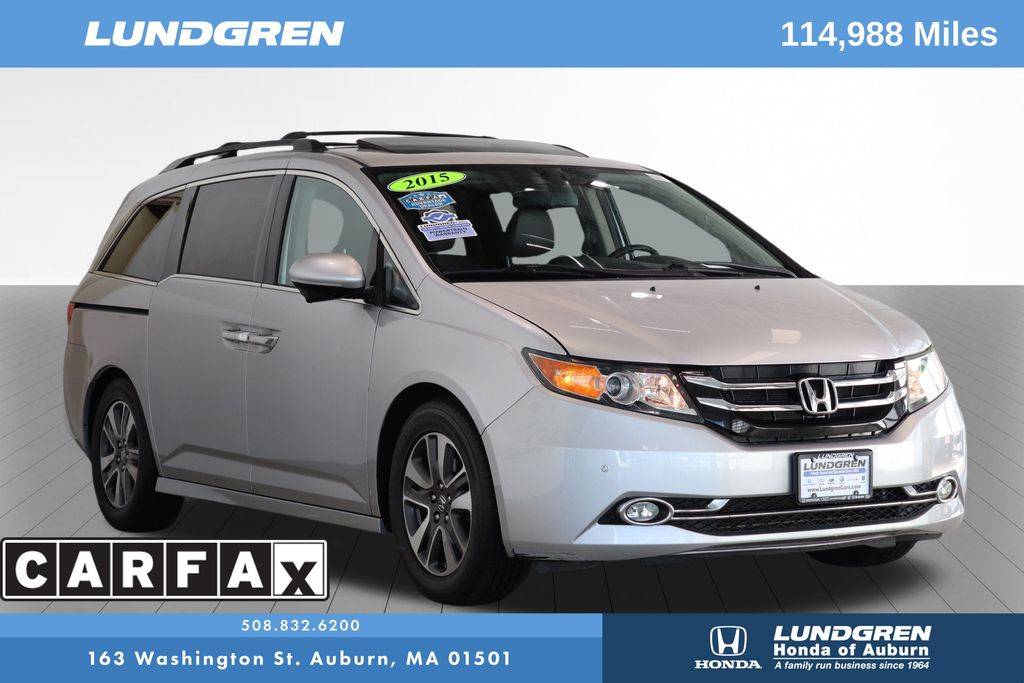 2015 Honda Odyssey Touring — Minivan — 114,832 mi — Auburn, MA