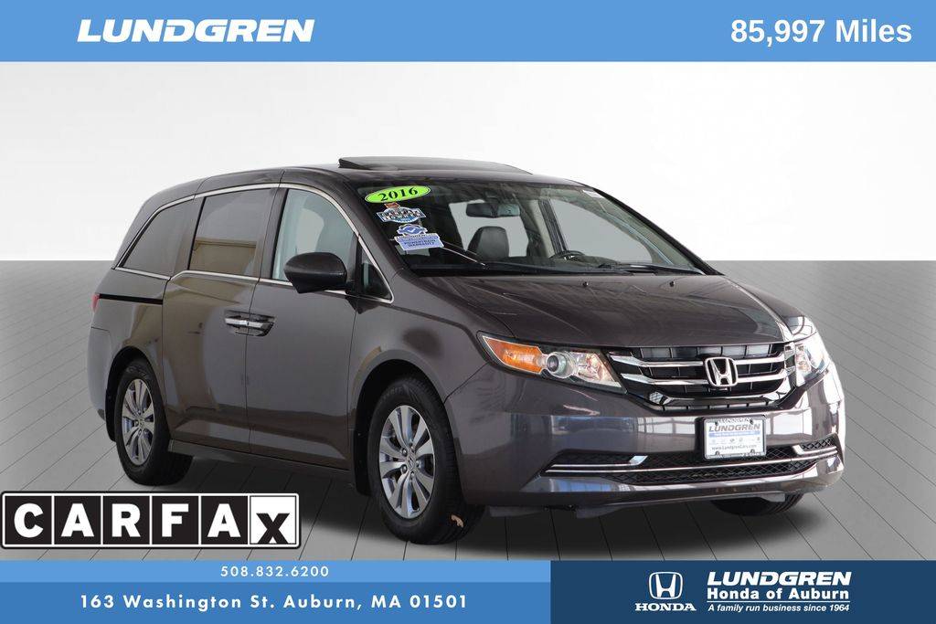 2016 Honda Odyssey EX-L — Minivan — 85,910 mi — Auburn, MA