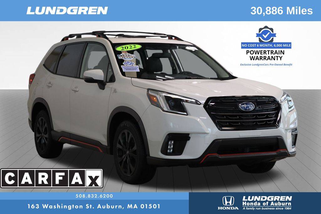 2022 Subaru Forester Sport — SUV — 30,883 mi — Auburn, MA