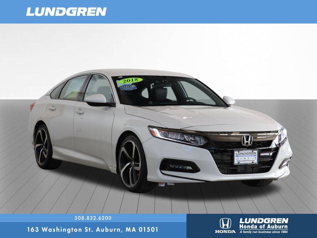 2018 Honda Accord Sport — Sedan — 79,969 mi — Auburn, MA