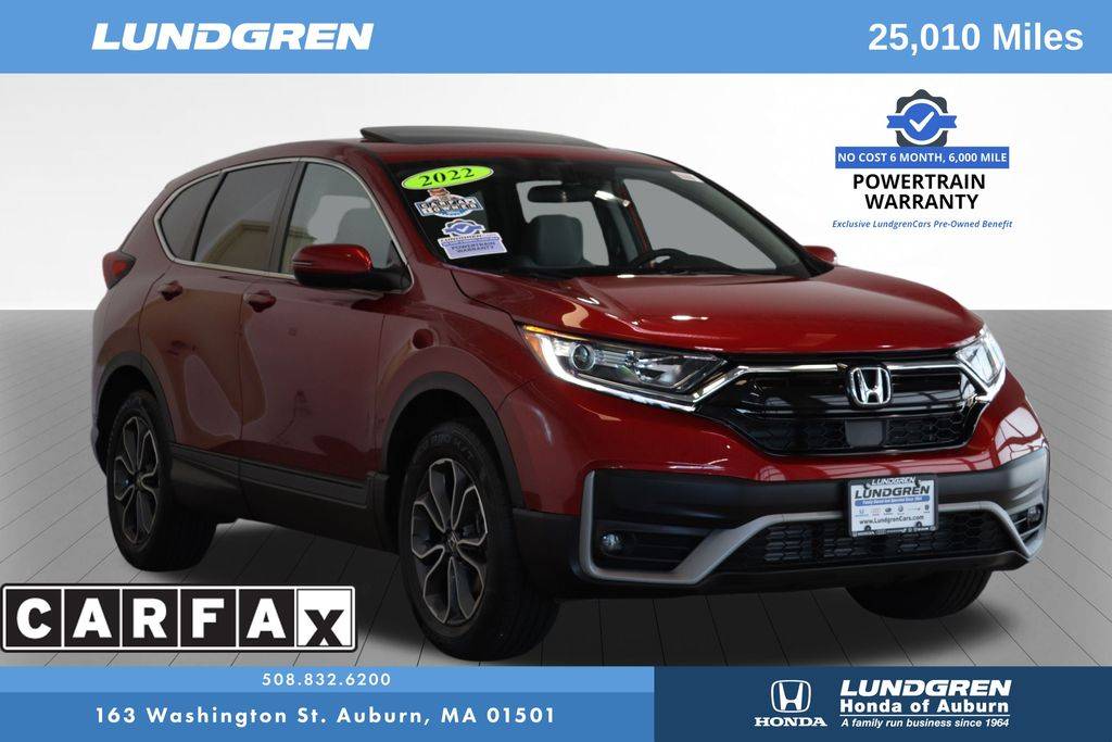 2022 Honda CR-V EX — SUV — 25,001 mi — Auburn, MA