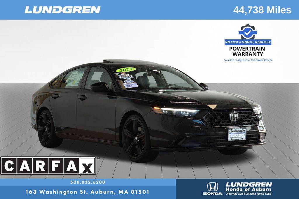 2023 Honda Accord Hybrid Sport-L — Sedan — 44,697 mi — Auburn, MA