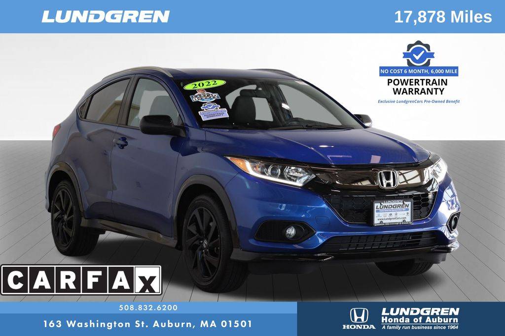 2022 Honda HR-V Sport — SUV — 17,878 mi — Auburn, MA