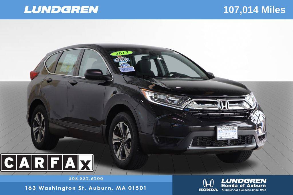 2017 Honda CR-V LX — SUV — 107,011 mi — Auburn, MA