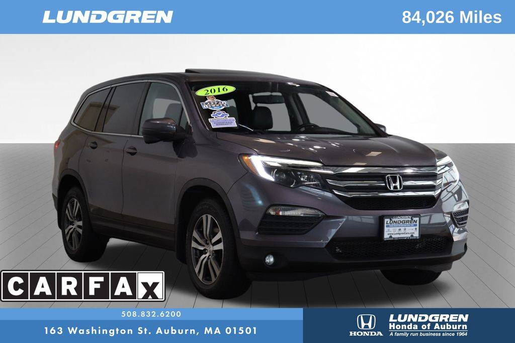 2016 Honda Pilot EX-L — SUV — 84,026 mi — Auburn, MA