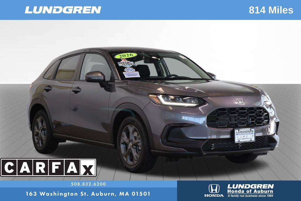 2026 Honda HR-V LX — SUV — 814 mi — Auburn, MA
