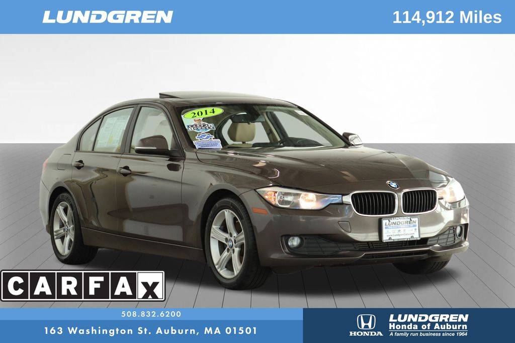 2014 BMW 3 Series 320i — Sedan — 114,536 mi — Auburn, MA