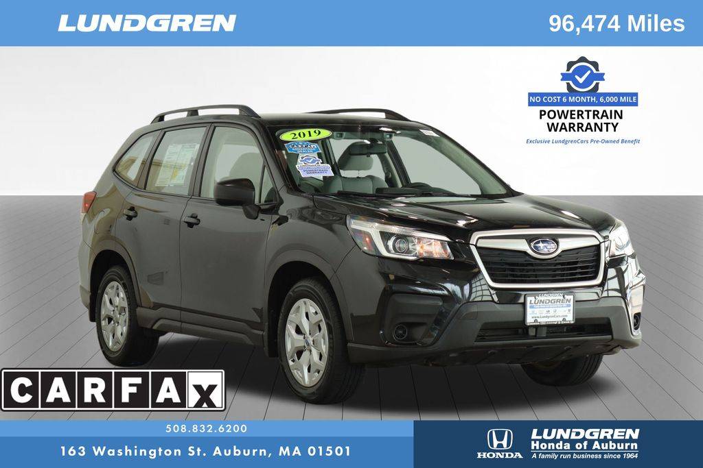 2019 Subaru Forester 2.5i — SUV — 96,404 mi — Auburn, MA