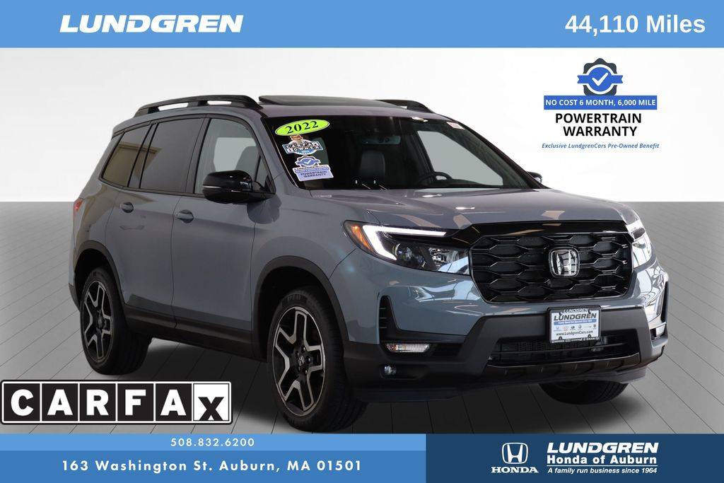 2022 Honda Passport Elite — SUV — 43,827 mi — Auburn, MA
