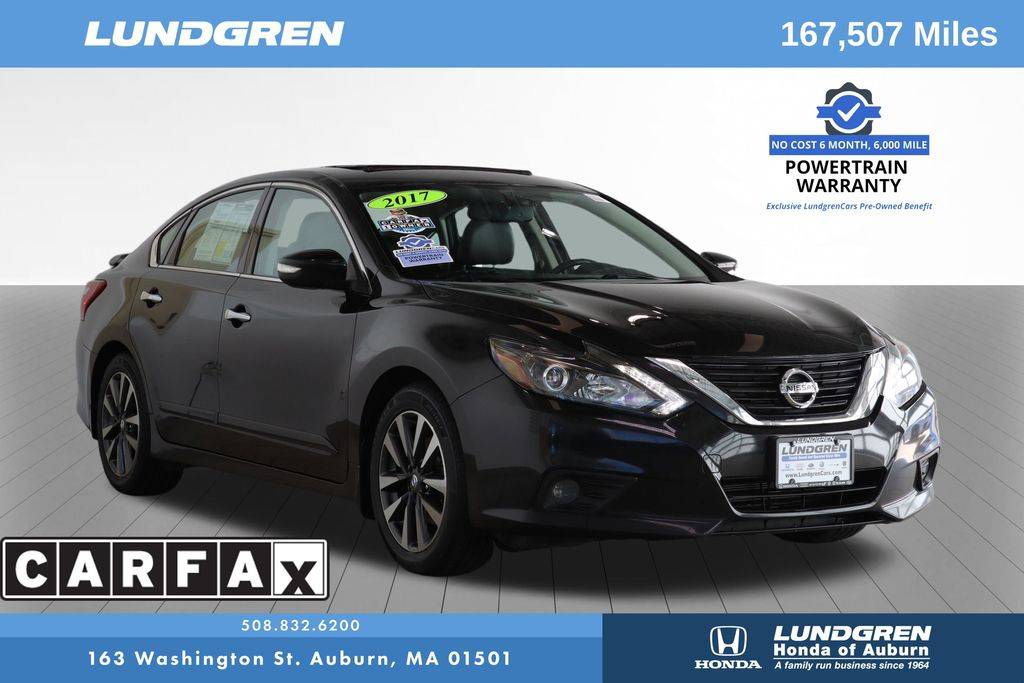 2017 Nissan Altima 2.5 SL — Sedan — 167,269 mi — Auburn, MA