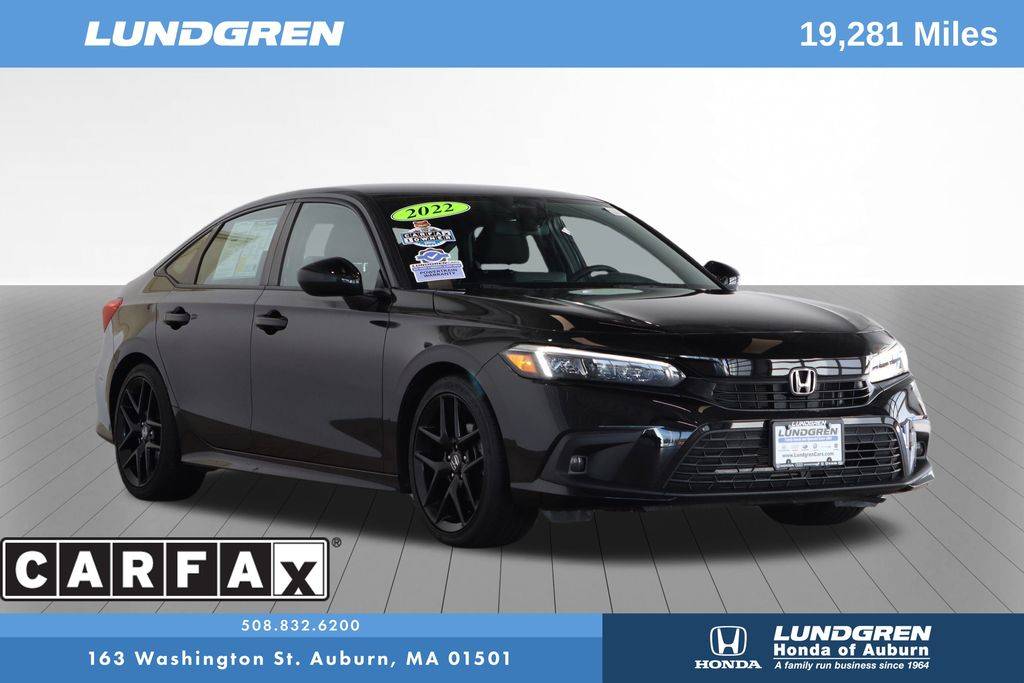 2022 Honda Civic Sport — Sedan — 19,281 mi — Auburn, MA