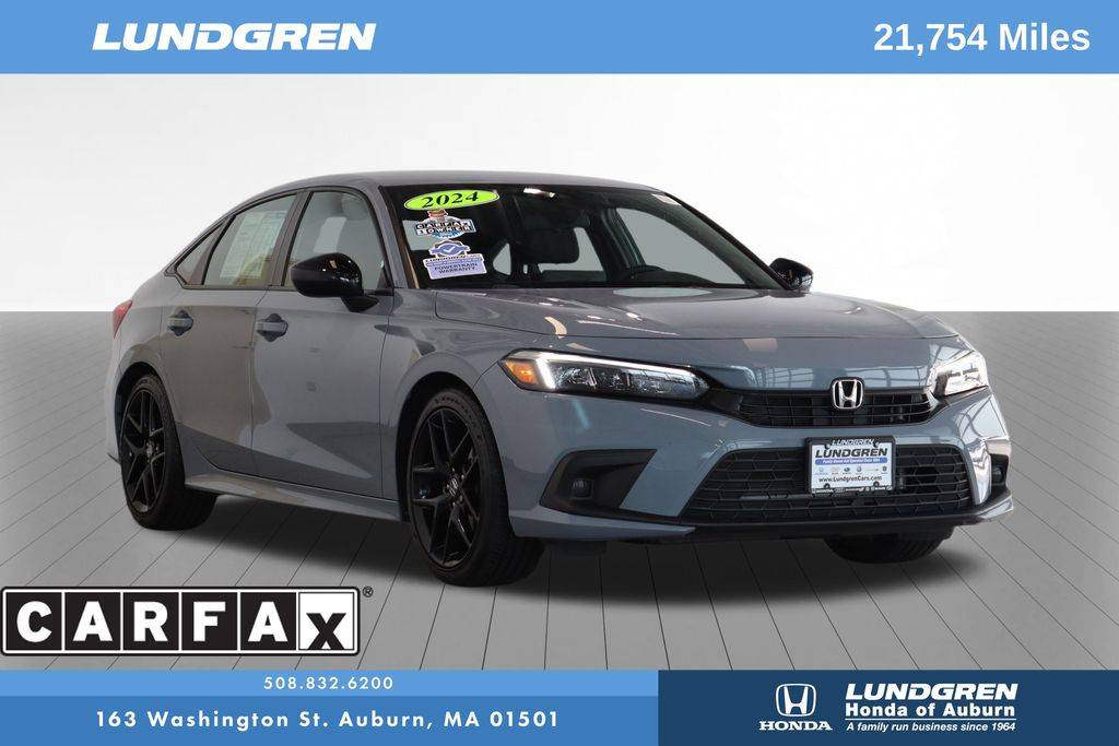 2024 Honda Civic Sport — Sedan — 21,754 mi — Auburn, MA