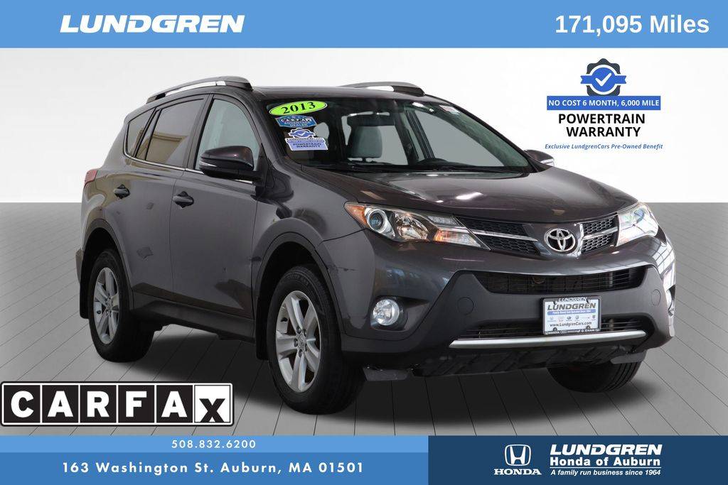 2013 Toyota RAV4 XLE — SUV — 171,095 mi — Auburn, MA