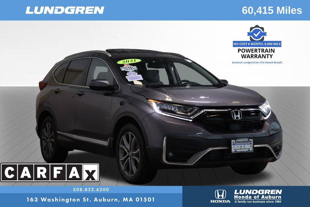 2021 Honda CR-V Touring — SUV — 60,415 mi — Auburn, MA