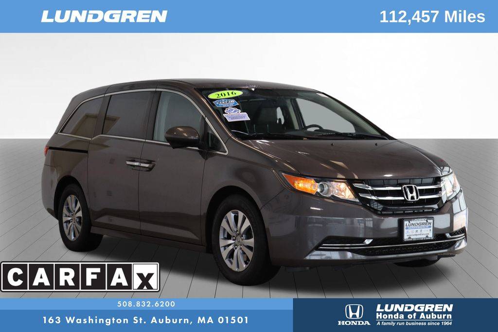 2016 Honda Odyssey SE — Minivan — 112,083 mi — Auburn, MA