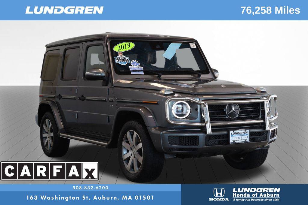 2019 Mercedes-Benz G-Class G 550 — SUV — 76,258 mi — Auburn, MA