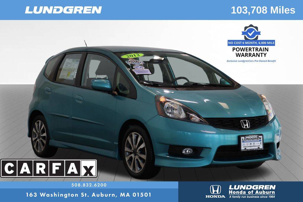 2012 Honda Fit Sport — Sedan — 103,708 mi — Auburn, MA