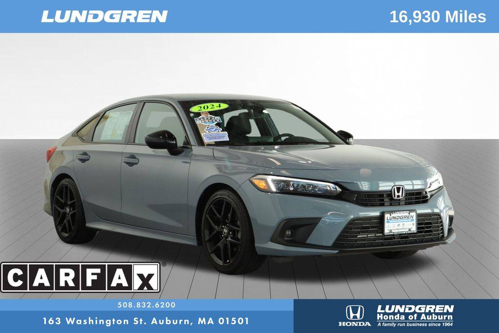 2024 Honda Civic Sport — Sedan — 16,927 mi — Auburn, MA
