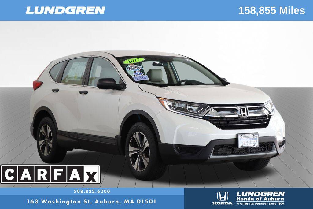 2017 Honda CR-V LX — SUV — 158,855 mi — Auburn, MA