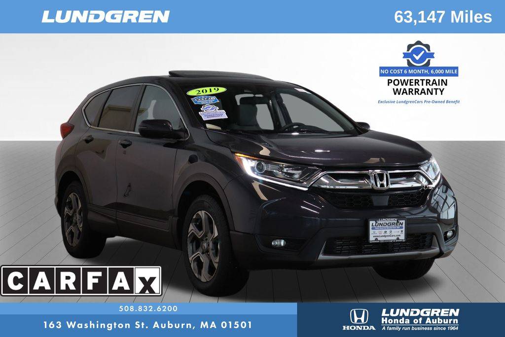 2019 Honda CR-V EX — SUV — 63,147 mi — Auburn, MA