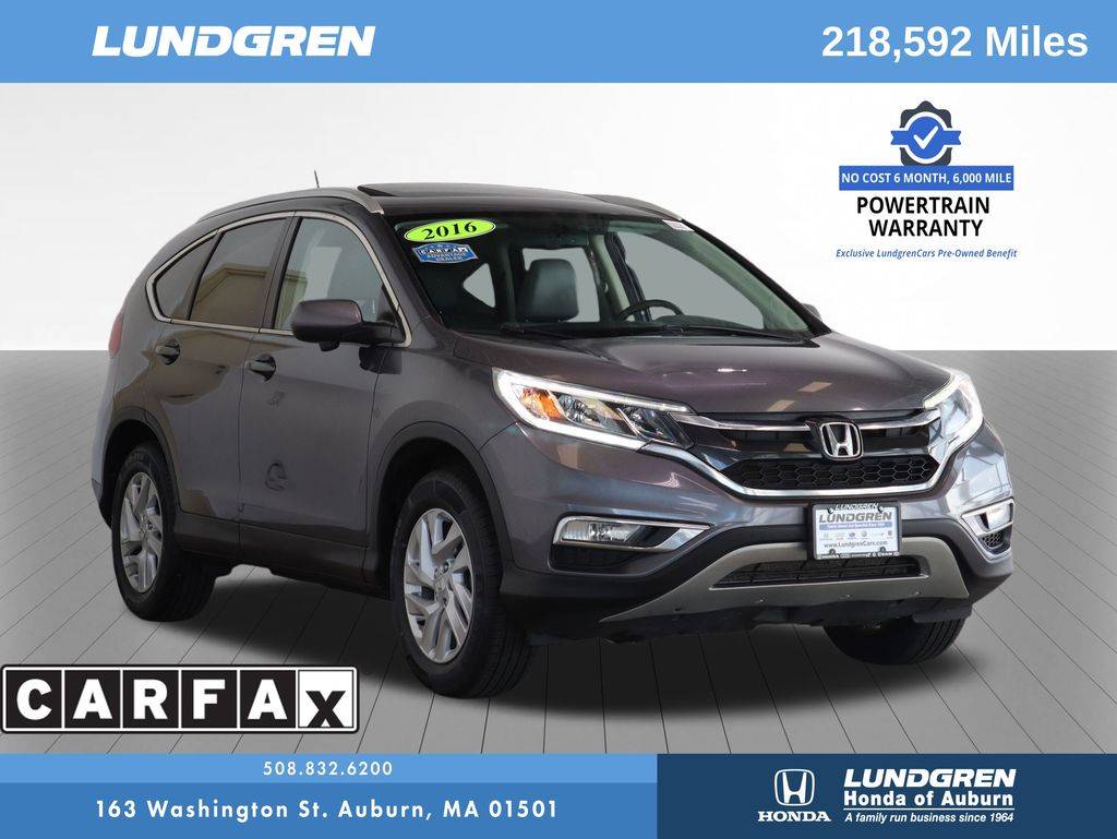 2016 Honda CR-V EX-L — SUV — 218,500 mi — Auburn, MA