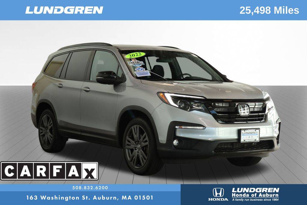 2022 Honda Pilot Sport — SUV — 25,496 mi — Auburn, MA