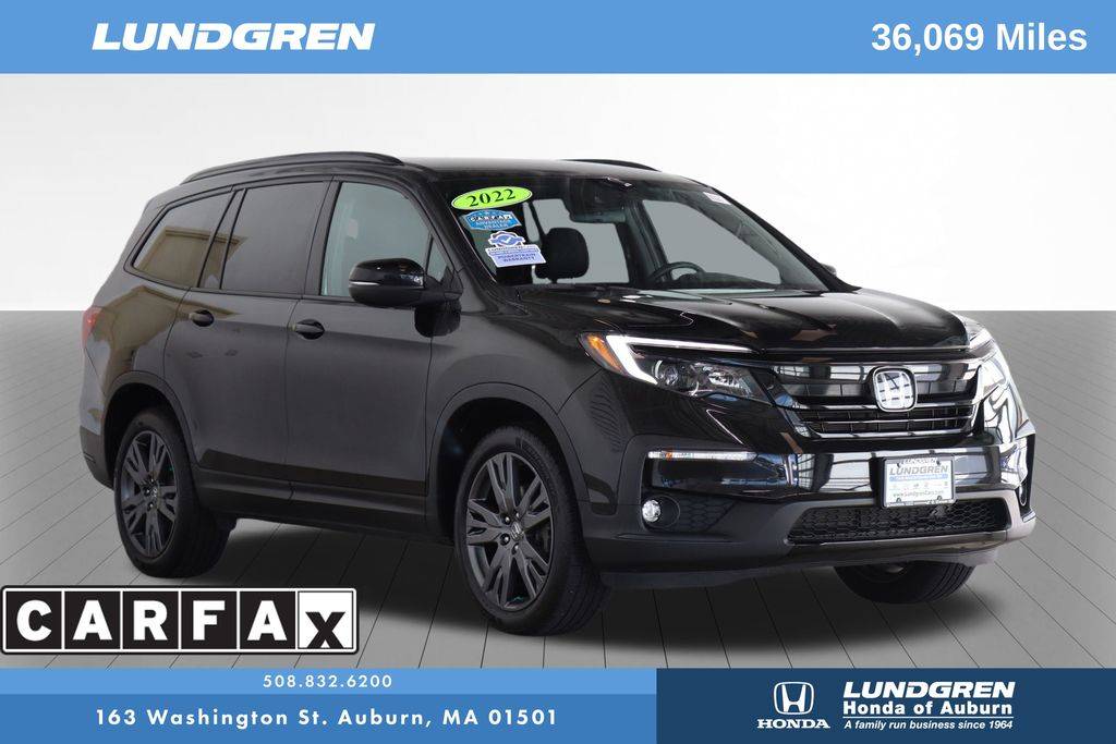 2022 Honda Pilot Sport — SUV — 36,069 mi — Auburn, MA