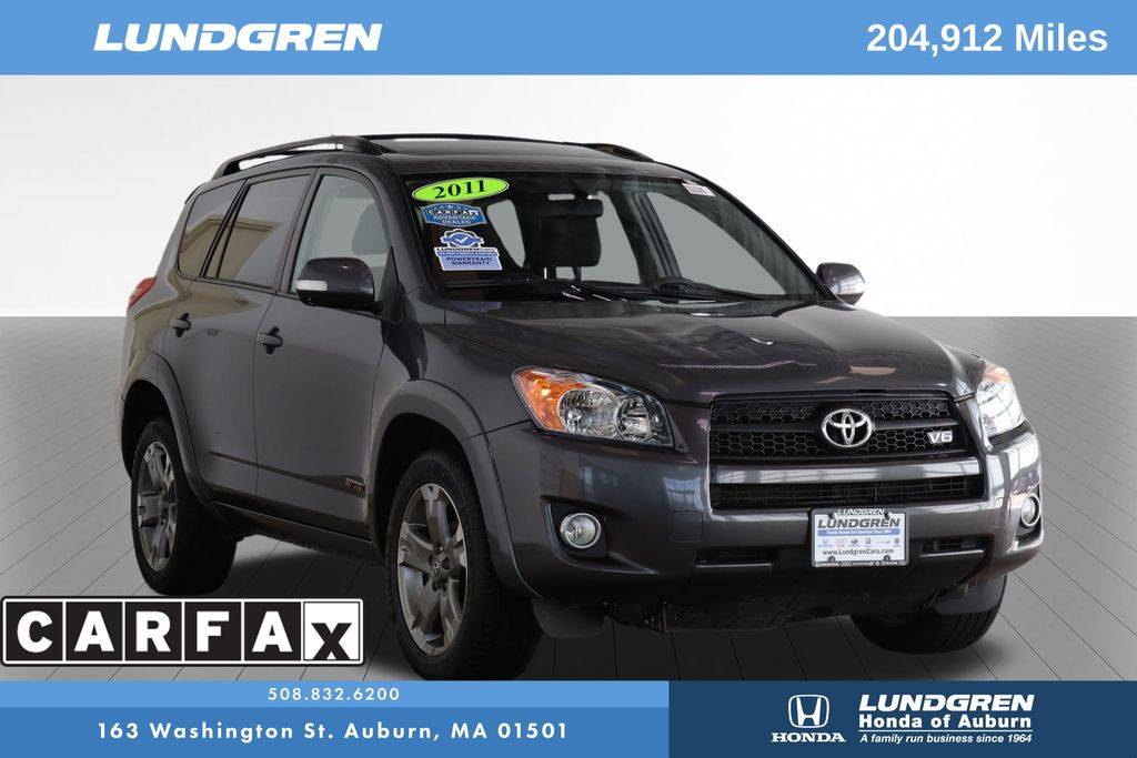 2011 Toyota RAV4 Sport V6 — SUV — 204,906 mi — Auburn, MA
