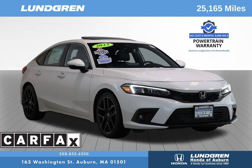 2023 Honda Civic Sport Touring — Hatchback — 25,165 mi — Auburn, MA