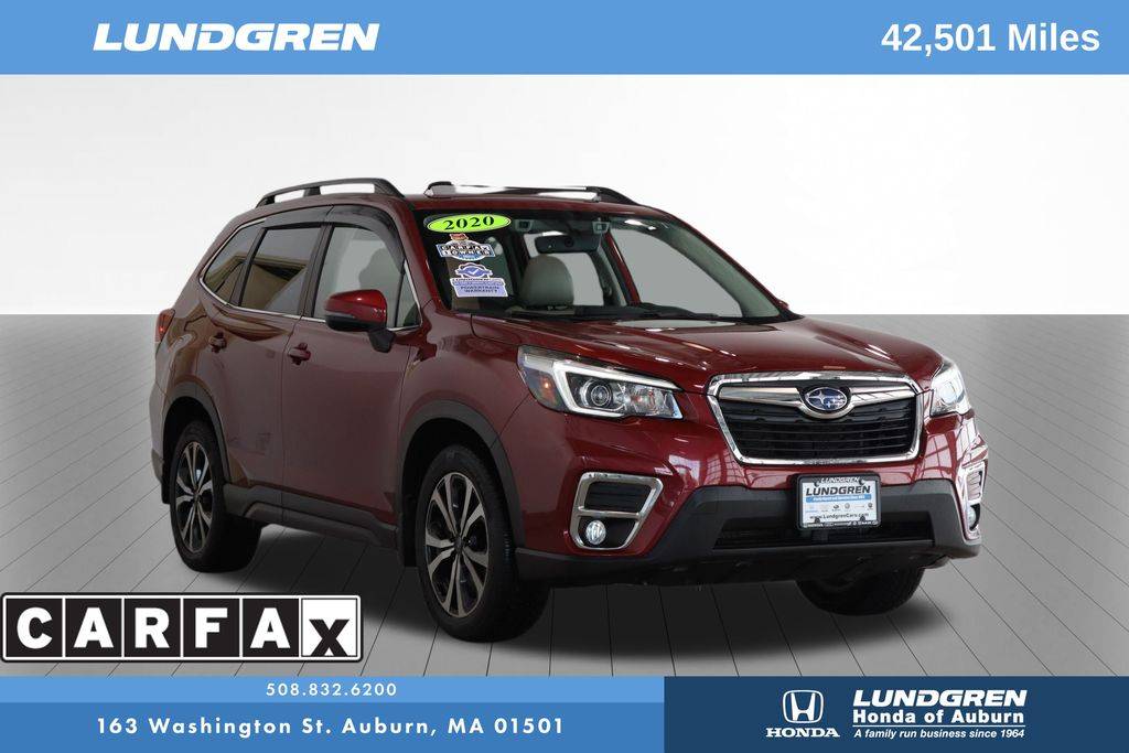 2020 Subaru Forester 2.5i Limited — SUV — 42,501 mi — Auburn, MA