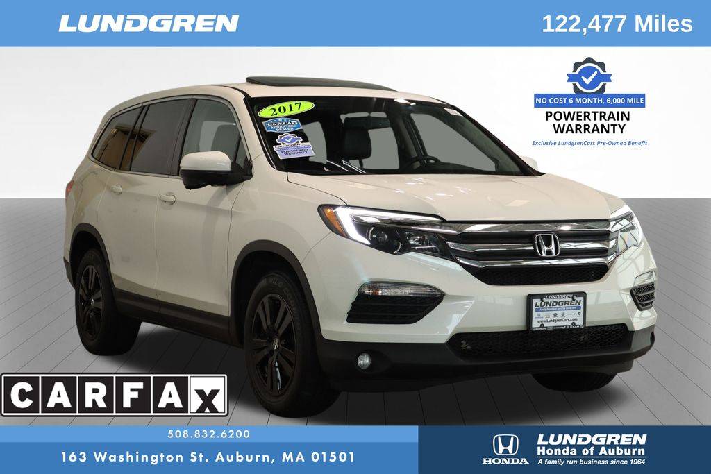 2017 Honda Pilot EX-L — SUV — 122,362 mi — Auburn, MA