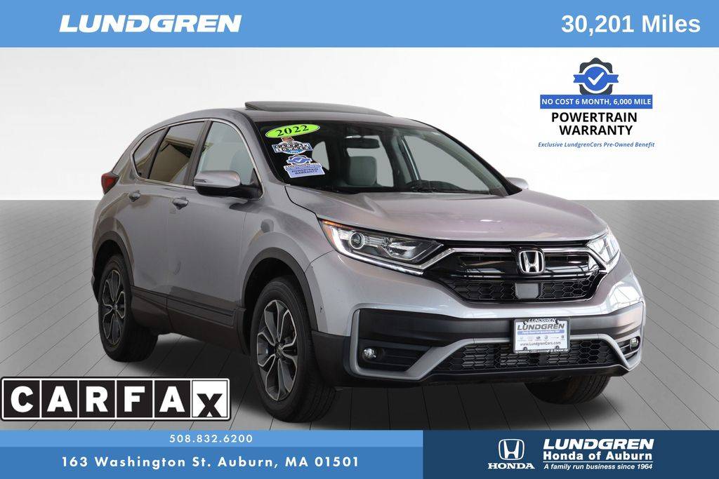 2022 Honda CR-V EX — SUV — 30,200 mi — Auburn, MA