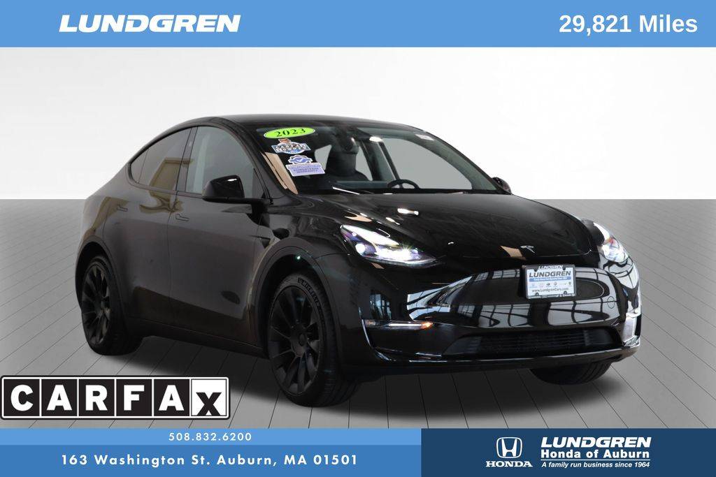 2023 Tesla Model Y Long Range — SUV — 28,606 mi — Auburn, MA