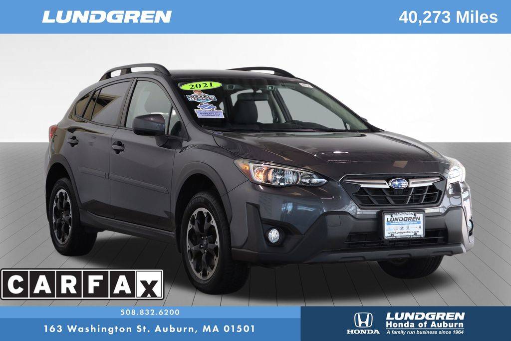 2021 Subaru Crosstrek Premium — SUV — 40,270 mi — Auburn, MA