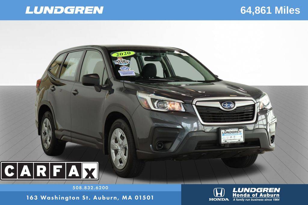 2020 Subaru Forester 2.5i — SUV — 64,858 mi — Auburn, MA