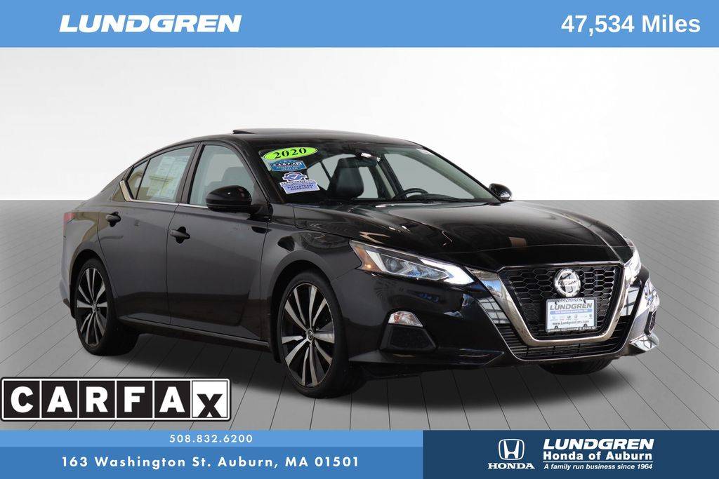 2020 Nissan Altima SR VC-Turbo — Sedan — 47,534 mi — Auburn, MA